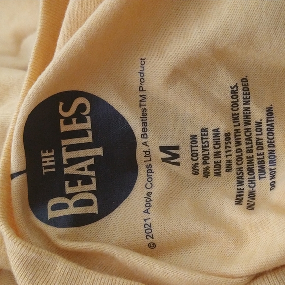 The Beatles Cropped Juniors' Tee M - Picture 5 of 6